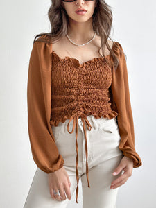Emilie Cropped Blouse